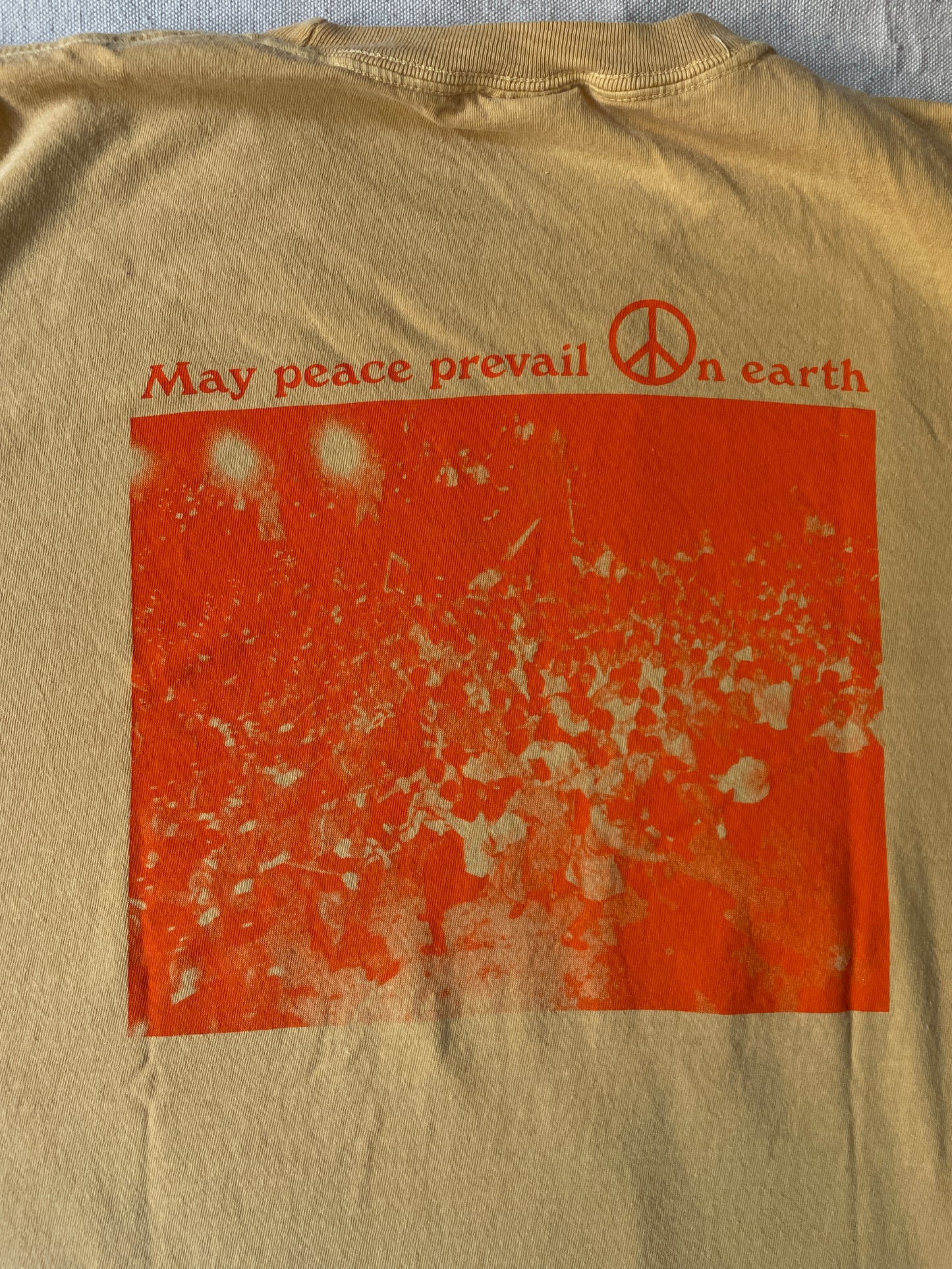 Another World/ Peace Prevails Short sleeve Tee Shirt- 2 Colors