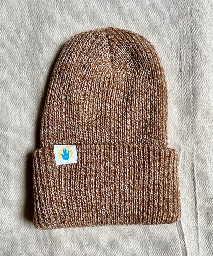 Worn Path Acrylic Watch Cap Hand Logo Beanie