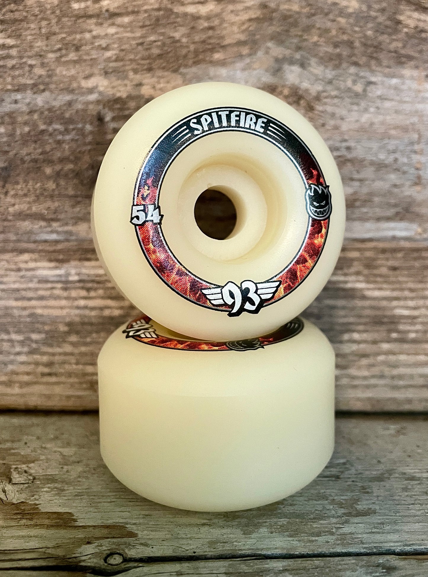 Spitfire Formula Four Radial Soft Sliders (93 Durometer) Skateboard Wheels 54mm