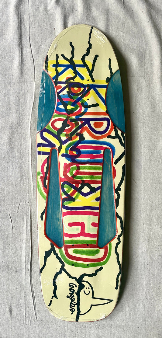 10.12" Krooked Baby Beamer Skateboard Deck