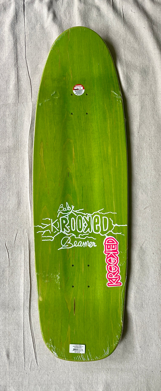 10.12" Krooked Baby Beamer Skateboard Deck