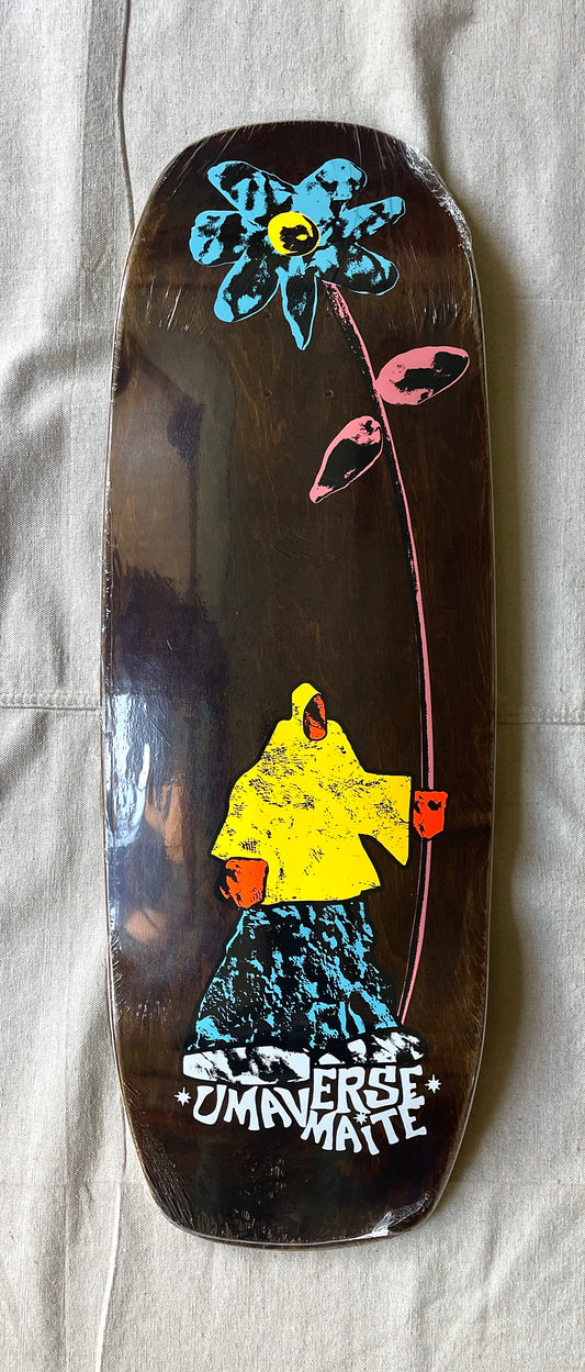 10.7" Umaverse Maité Floret Broski Shape Skateboard Deck