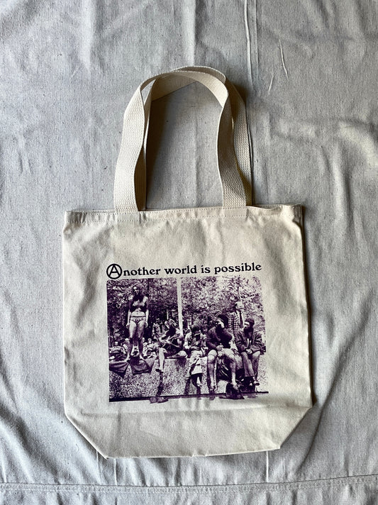 Another World / Peace Prevails Tote Bag