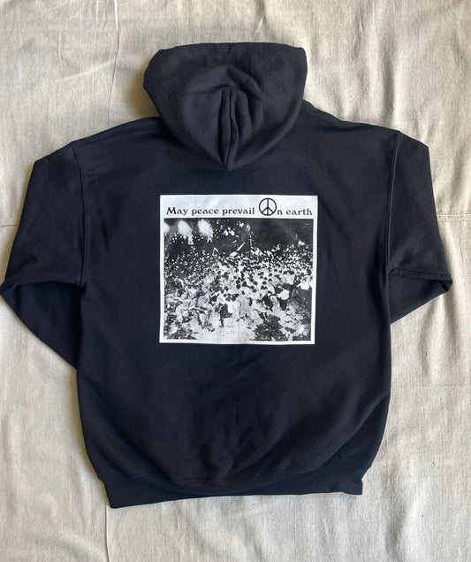 Another World/ Peace Prevails Hooded Sweatshirt