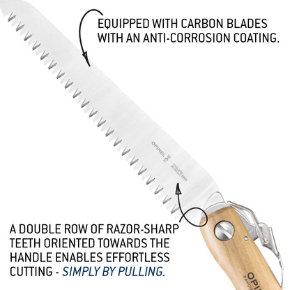 Opinel No. 18 Carbon Steel Folding Saw