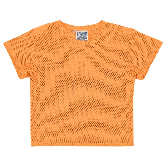 Jungmaven Carmen Cropped Mesh Tee Shirt