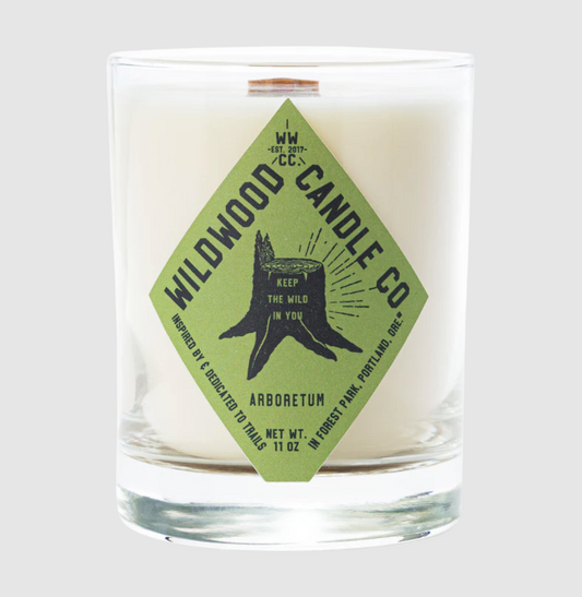 Wildwood Candle Co. Arboretum Scent- Redwood, Pine, Embers