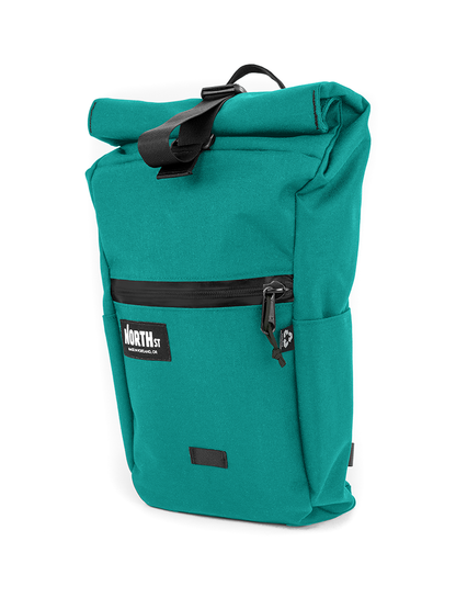 North St. Water Resistant Davis Roll-top Backpack- Multiple Colors