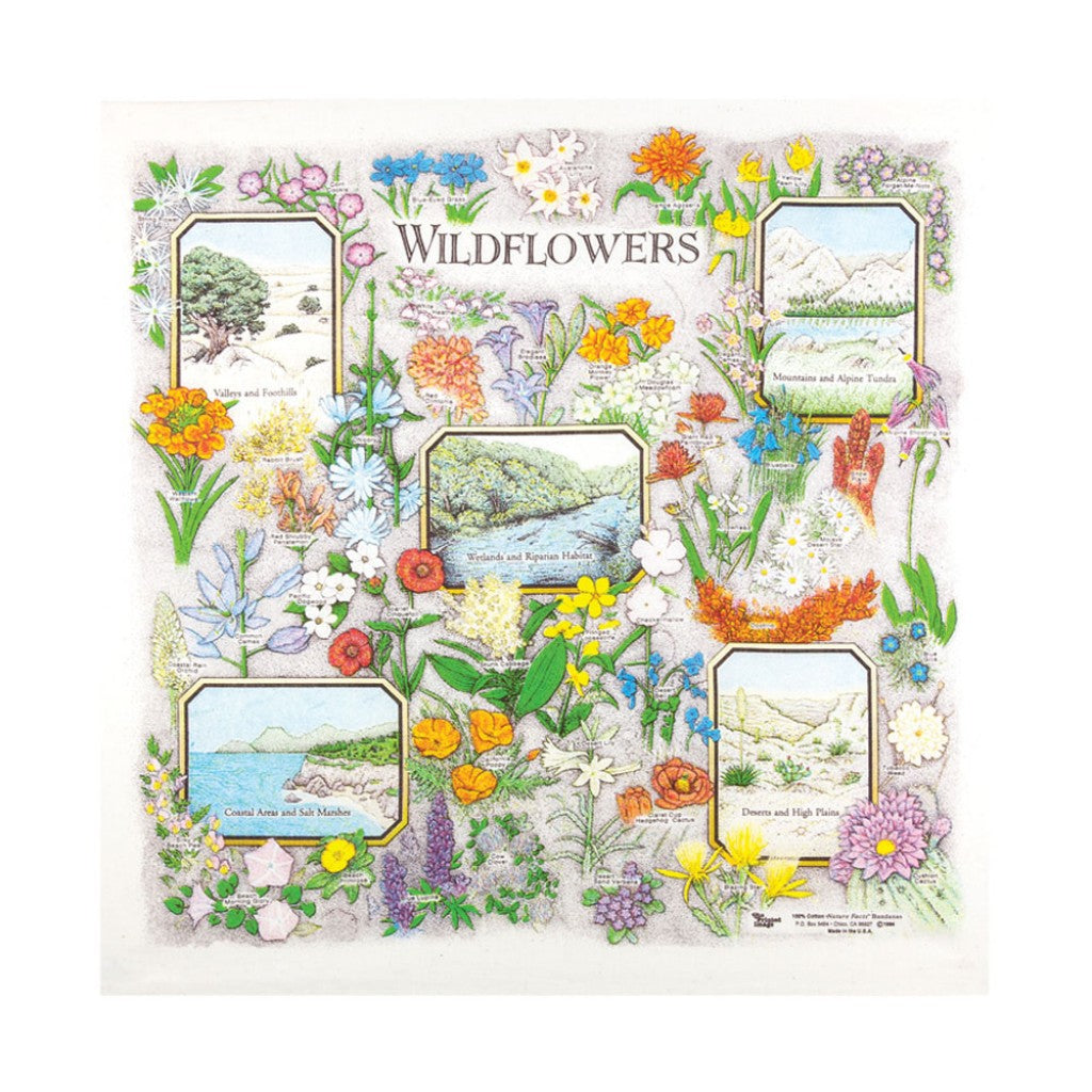 Wildflowers Bandana